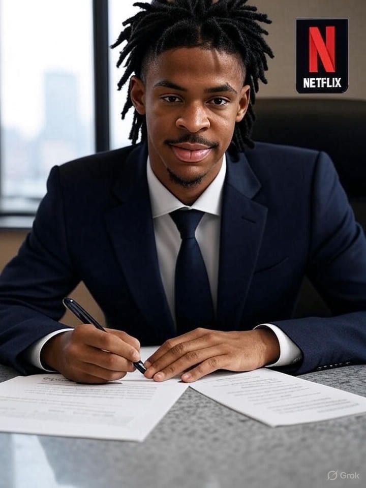 Breaking: NBA Legend Ja Morant Agrees to a $13.5 Million Netflix Contract for a Seven-Episode Series on the Journey of the Memphis Grizzlies