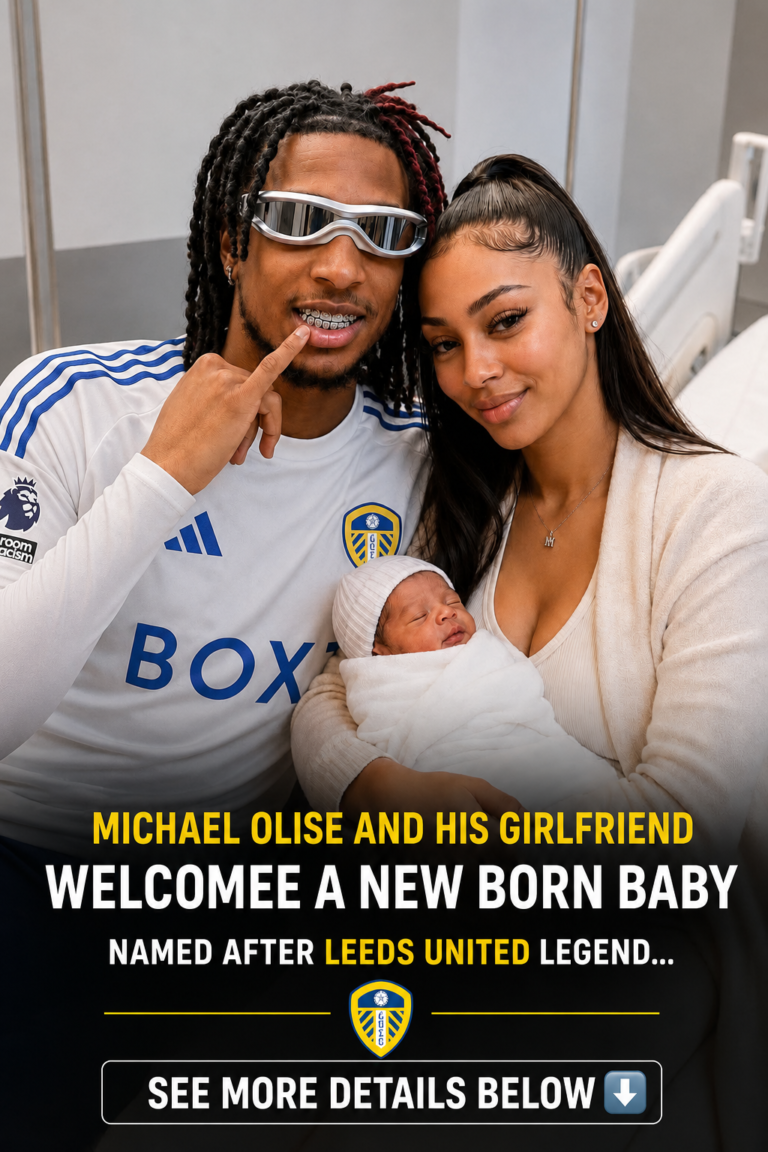 BEST FAMILY ANNOUNCEMENT EVER: Leeds United superstar Michael