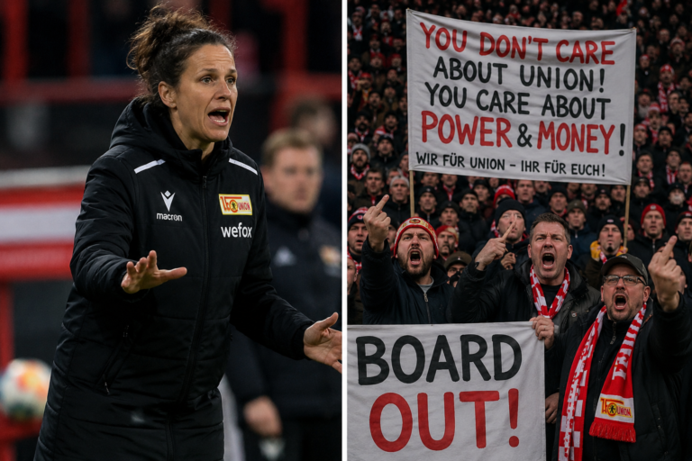 UNION-BOSSE WOLLEN EINEN ERFAHRENEN TRAINER — DOCH DIE FANS FORDERN ETA