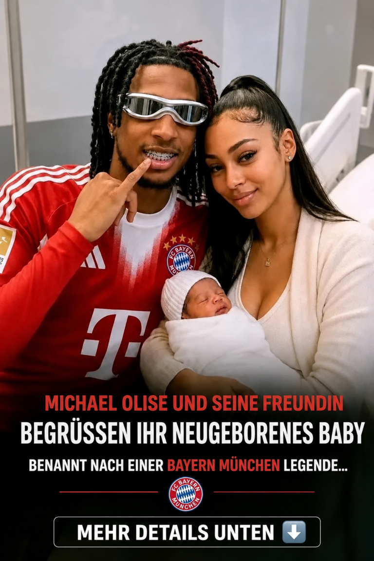 BABY-GLÜCK BEI BAYERN! Michael Olise und seine Freundin begrüßen ihr erstes Kind.