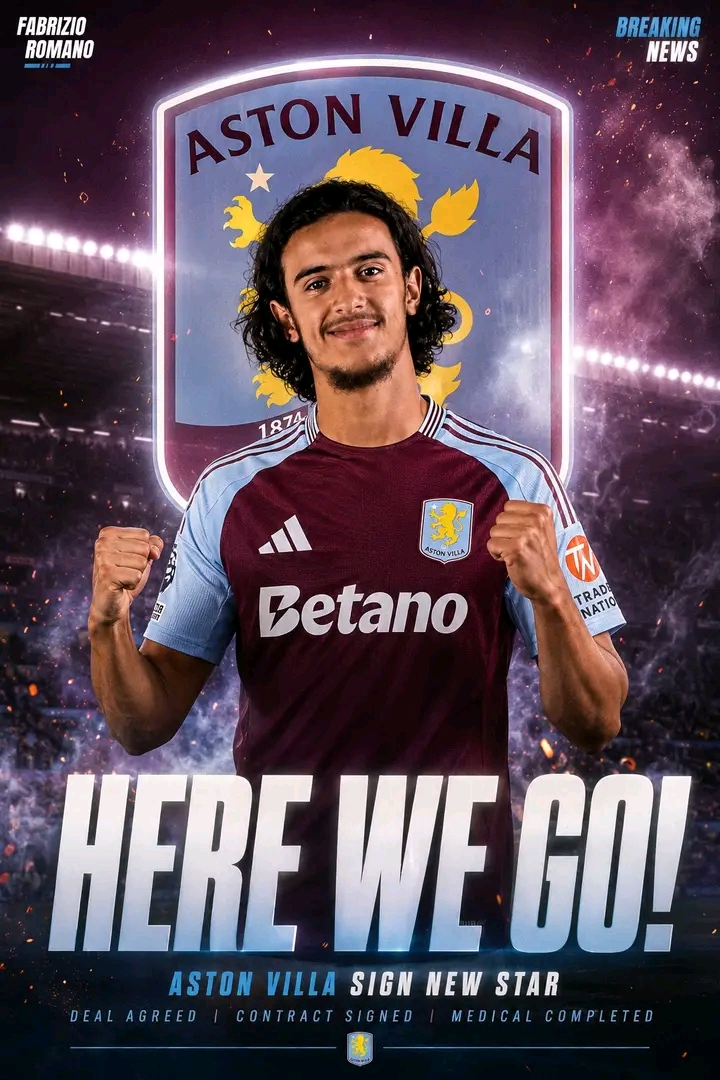 🚨 DONE DEAL! Aston Villa have reportedly beaten Liverpool and Manchester City to the signing of Morocco’s highly rated young midfield sensation! 🟣🔵🇲🇦