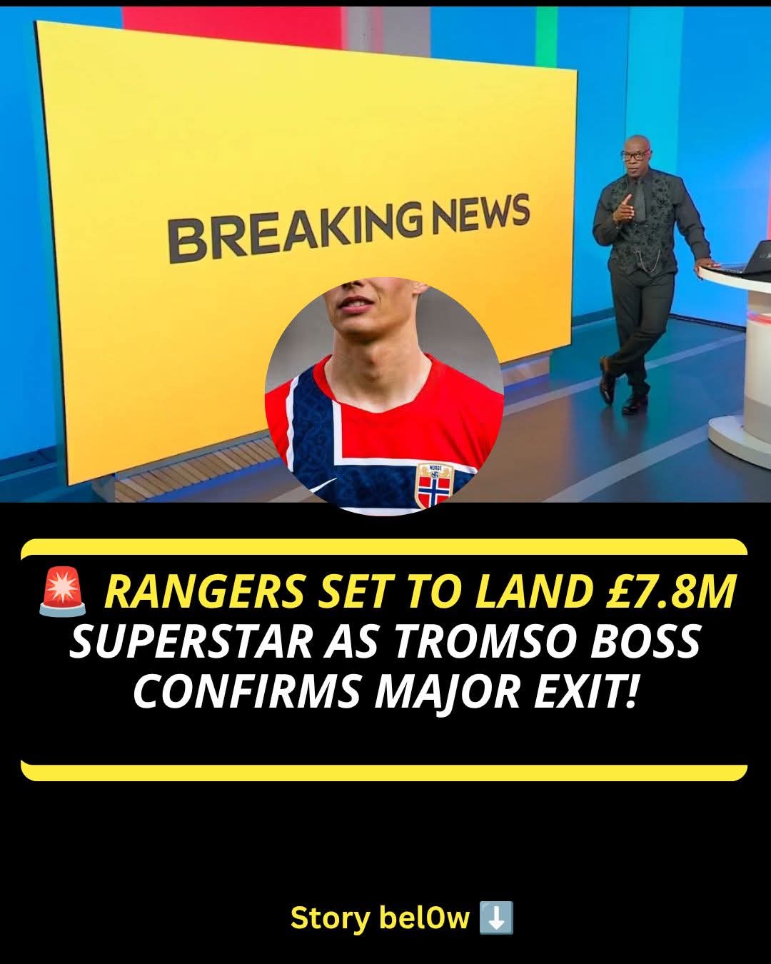 BREAKING: Rangers Close In on £7.8 Million Signing as Tromsø Manager Confirms Star’s Imminent Exit