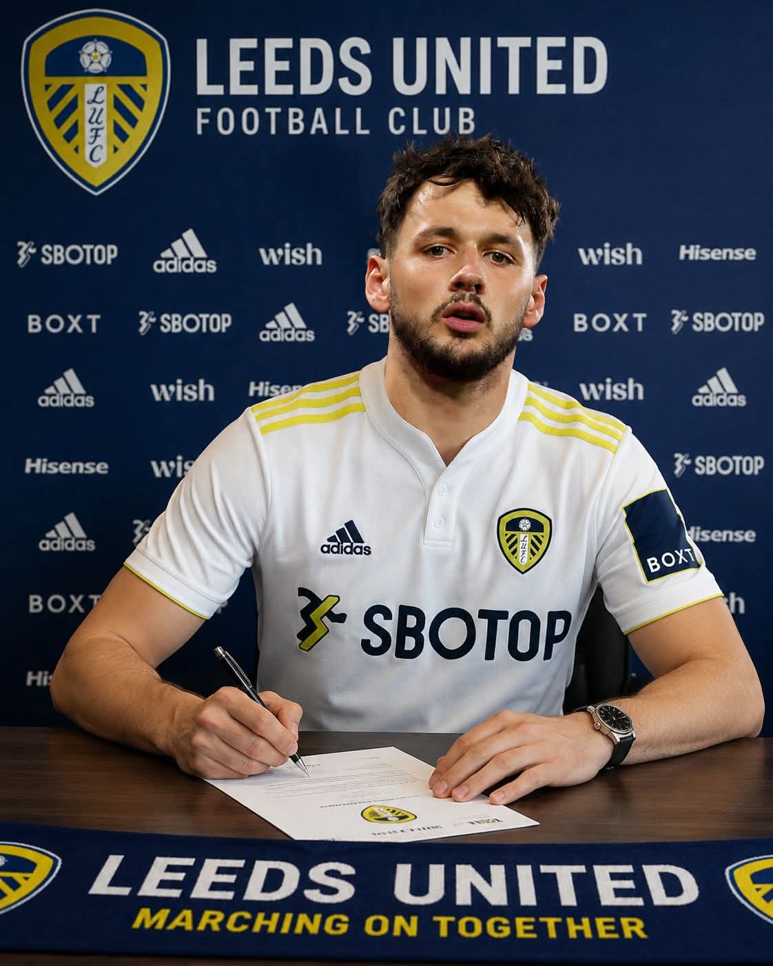 CONFIRM DEAL: Leeds United FC…see more