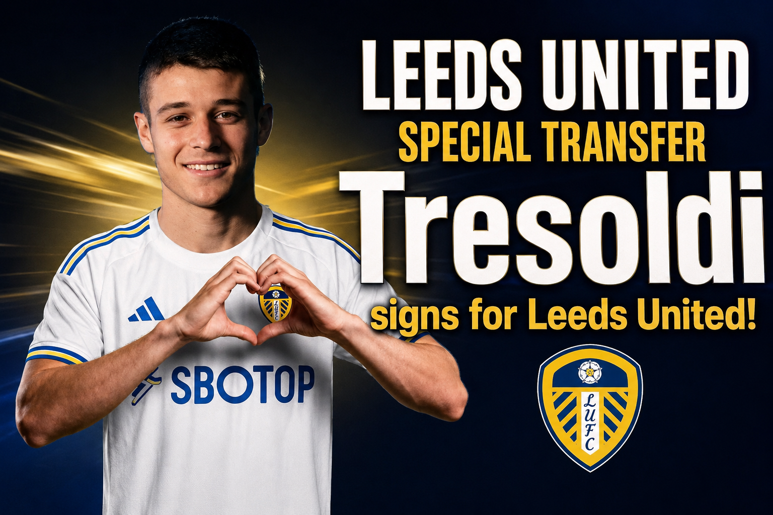 Leeds United confirmed the signing of Club Brugge striker Nicolò Tresoldi in a multi-million-pound transfer. See more…