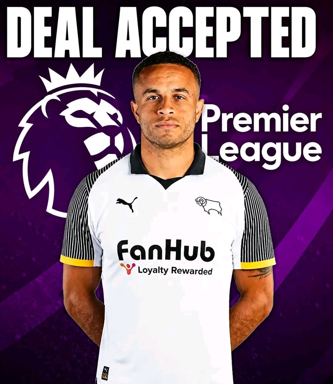 OFFICIAL: Derby County Confirm Carlton Morris Has Signed a New Contract
