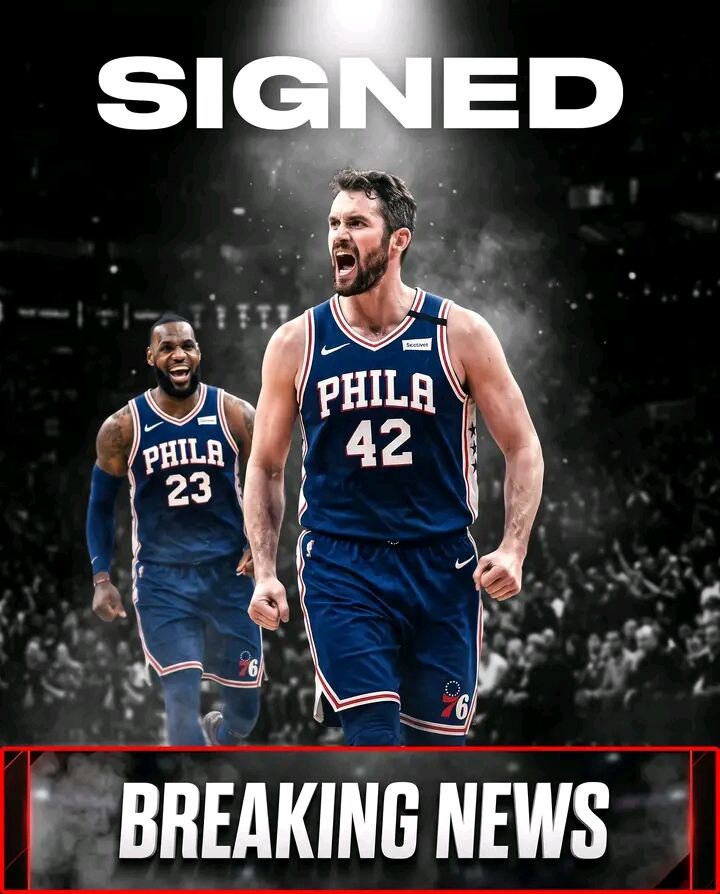 BREAKING NEWS: Philadelphia 76ers Finalizing One-Year Veteran Minimum Deal with NBA Champion Kevin Love to Strengthen Championship Push Alongside LeBron James… See More