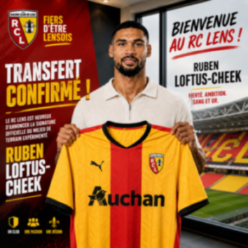 TRANSFERT CONFIRMÉ : LE RC LENS A OFFICIELLEMENT RECRUTÉ LE