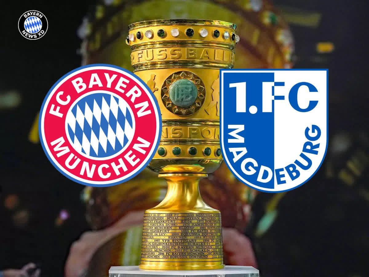 DFB-POKAL-KRAcher IN MÜNCHEN! BAYERN EMPFÄNGT MAGDEBURG AM 28. OKTOBER Der Termin steht fest: Der FC Bayern München trifft in der zweiten Runde des DFB-Pokals auf den 1. FC Magdeburg. Die Partie findet am Mittwoch, den 28. Oktober, in der Allianz…